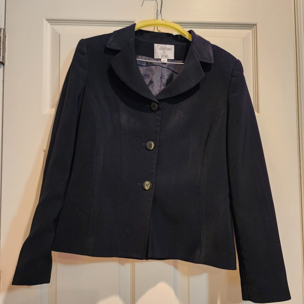 Black suit jacket